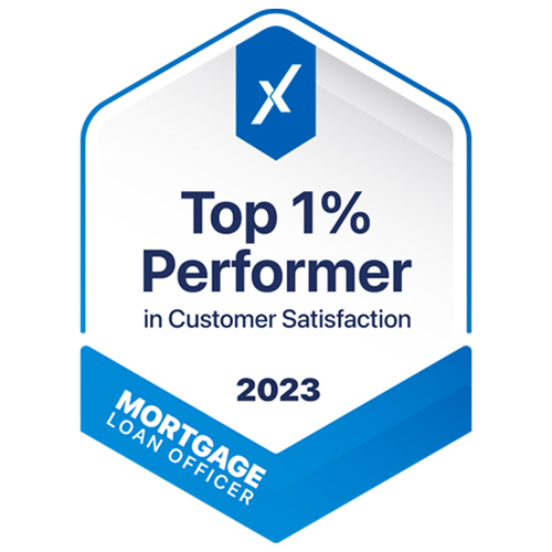 Top 1% Performer in Customer Satisfaction - 2023 Mortgage Loan Officer